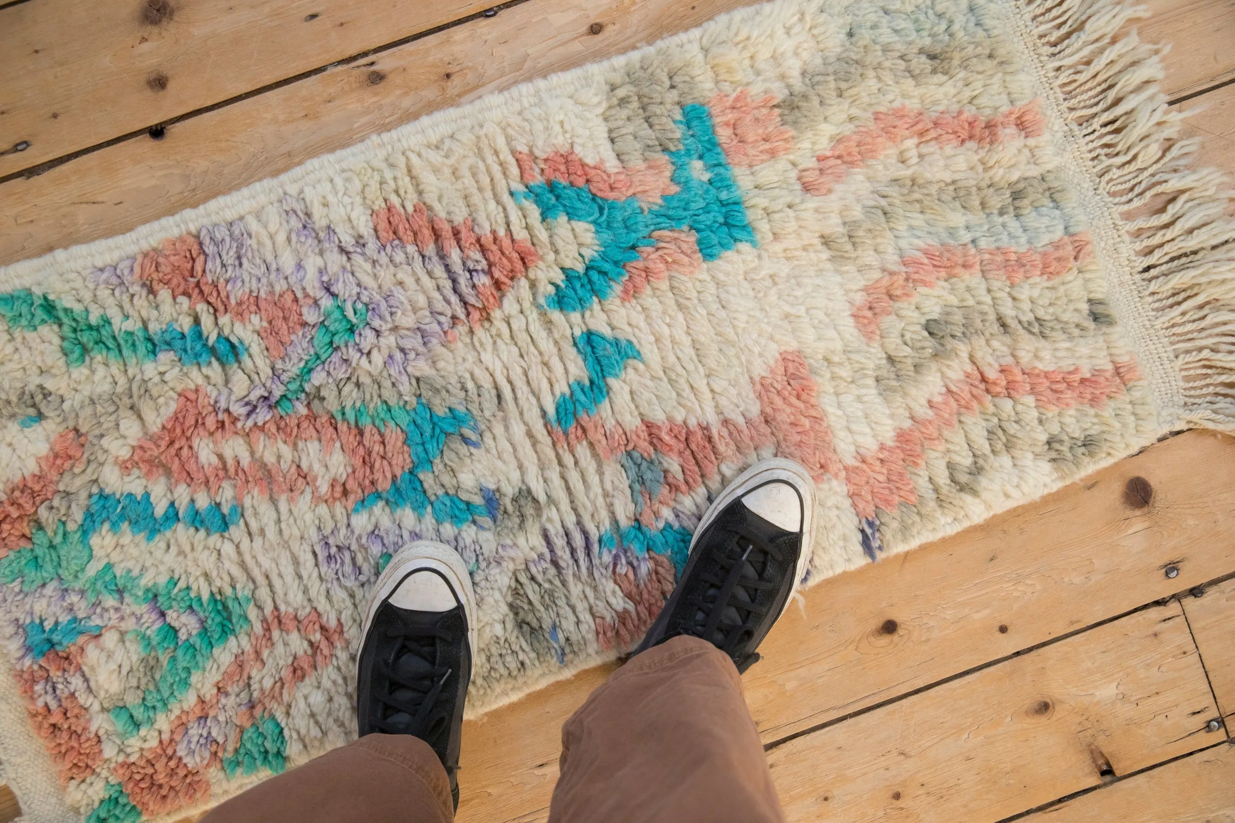 1.5x3.5 Moroccan Rug Mat Runner