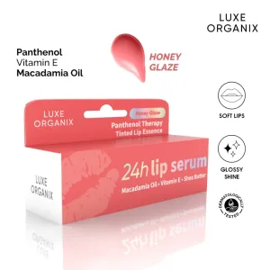 24h Lip Serum Tinted Essence  (Honey Glaze)