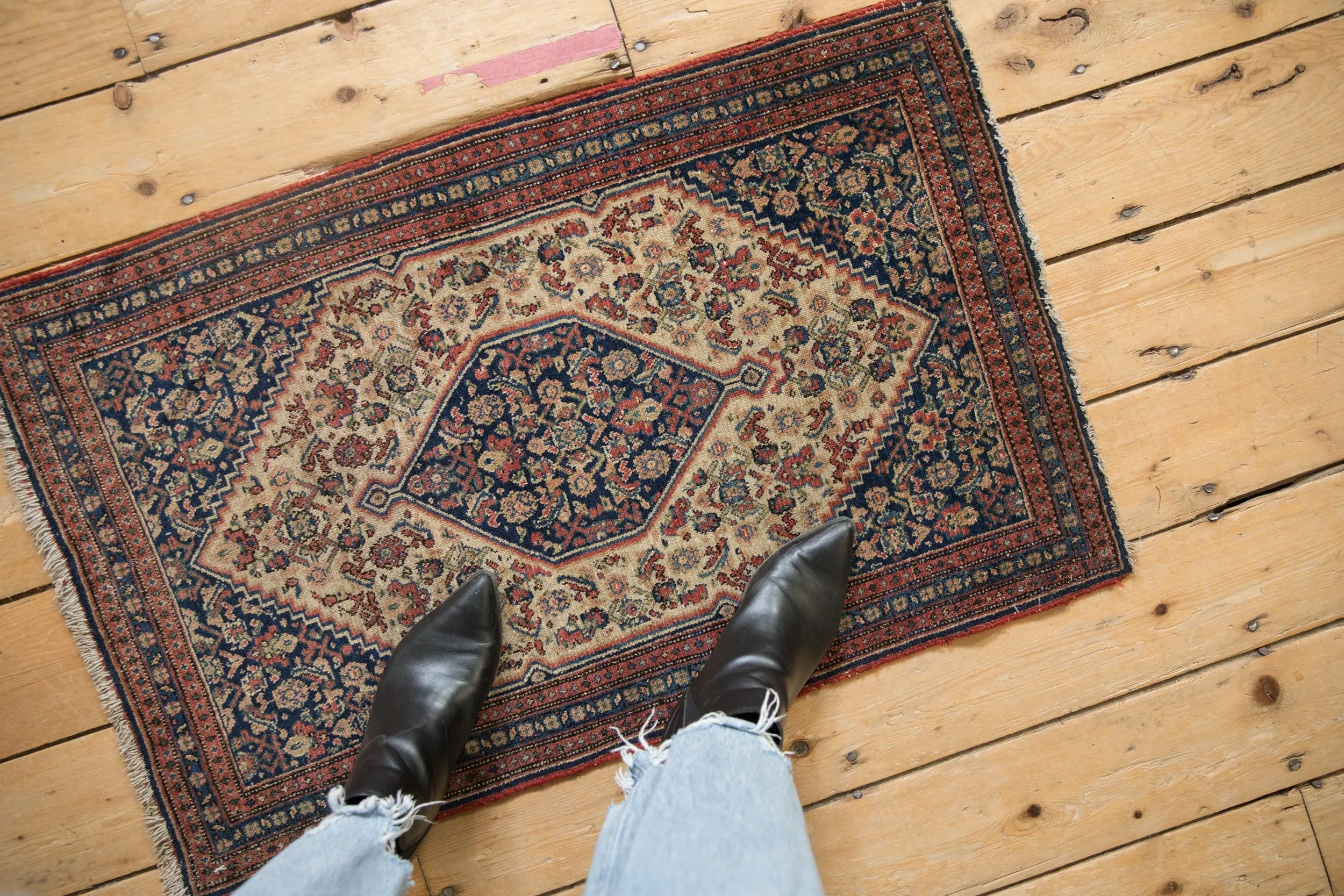 2x3 Antique Fine Senneh Rug Mat