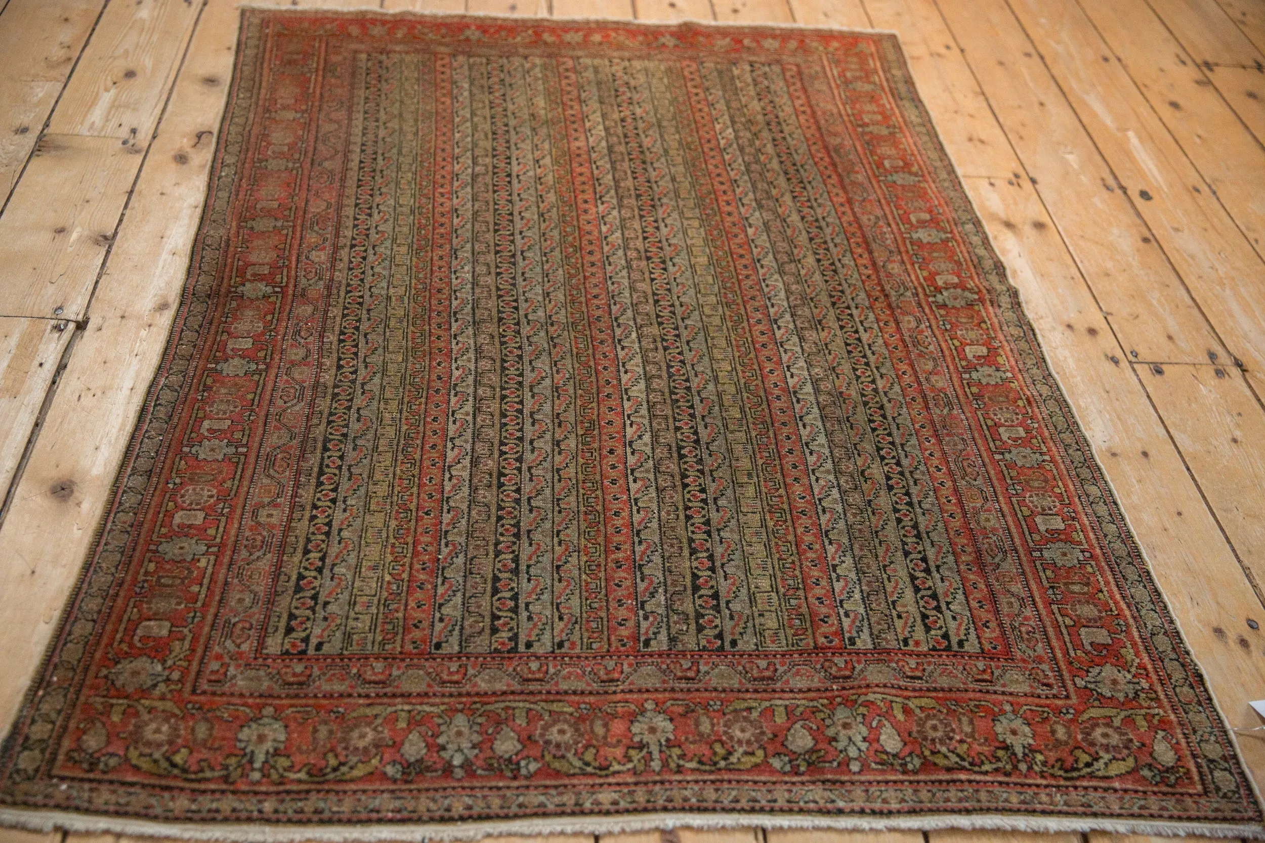 3.5x5 Antique Senneh Rug