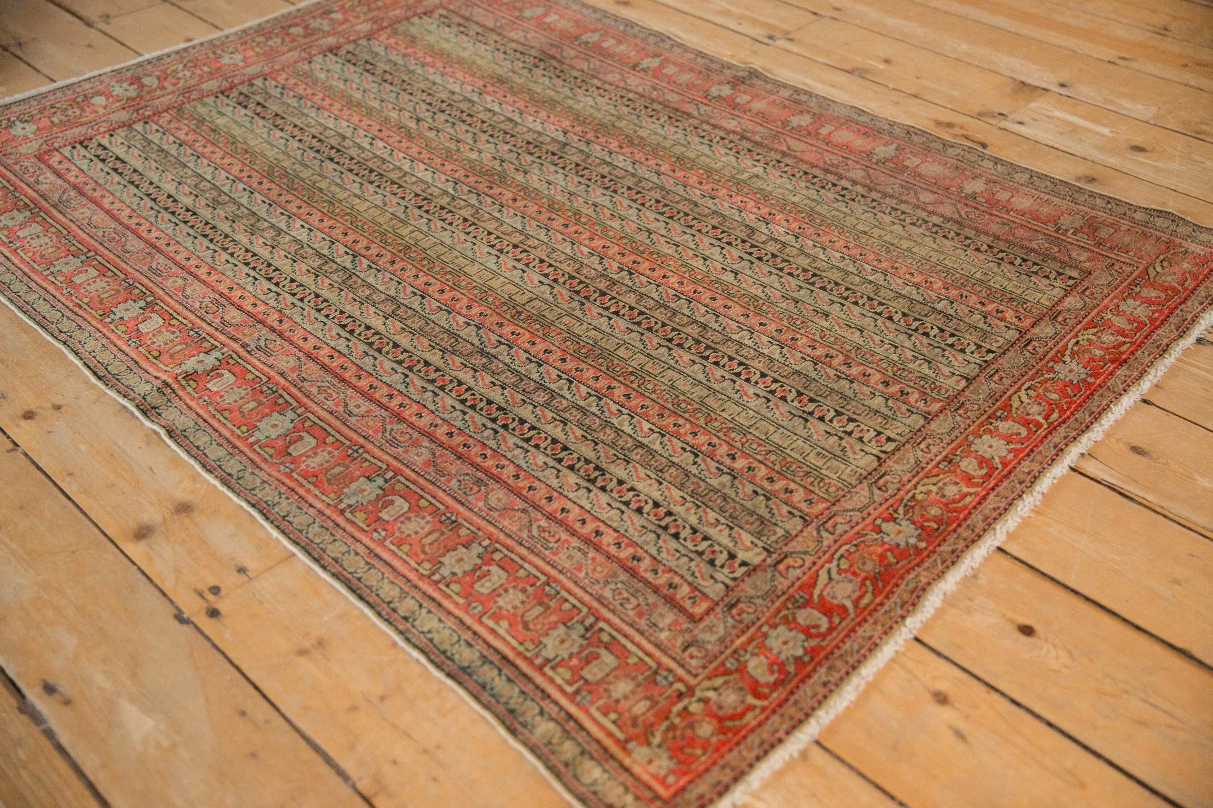 3.5x5 Antique Senneh Rug