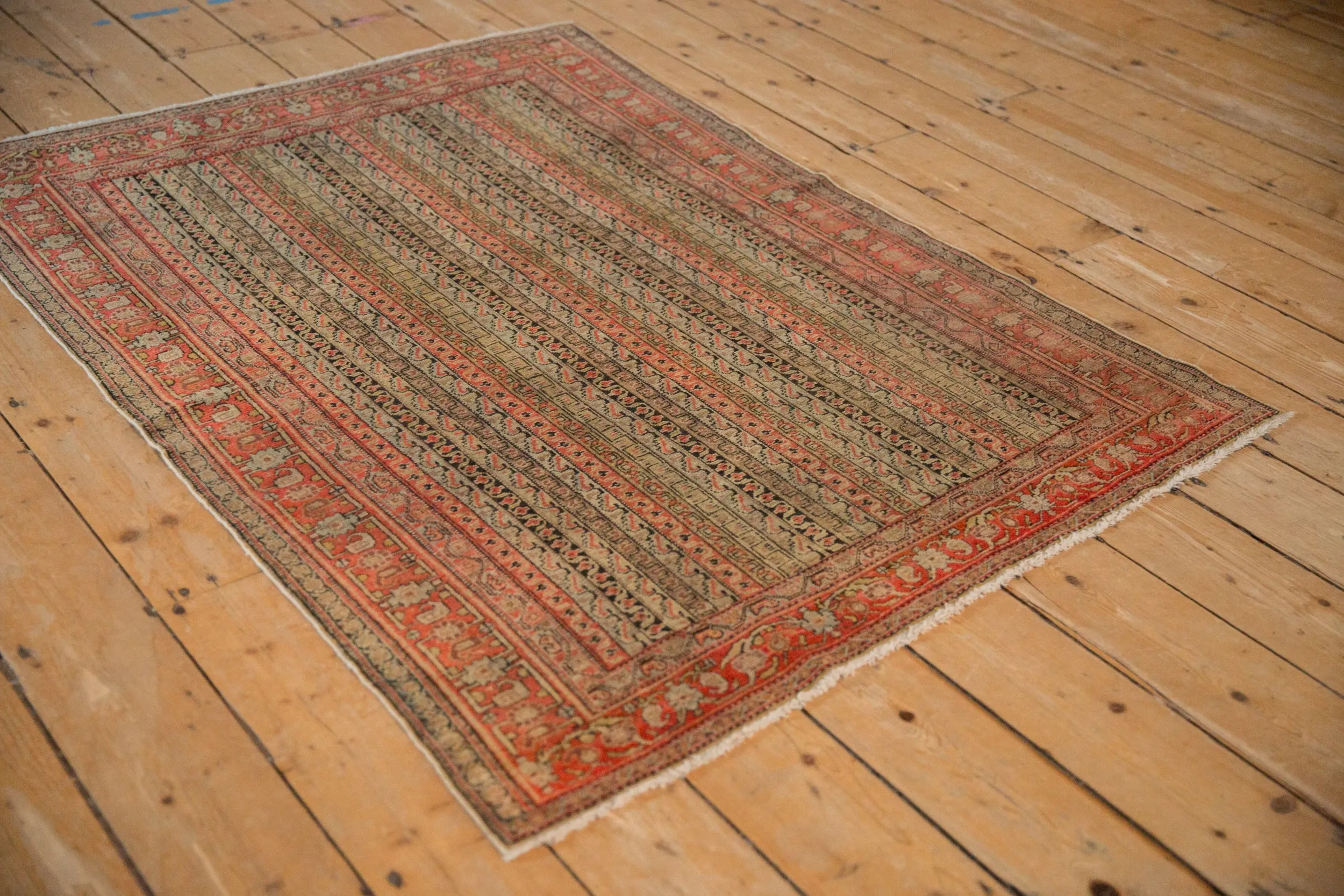 3.5x5 Antique Senneh Rug