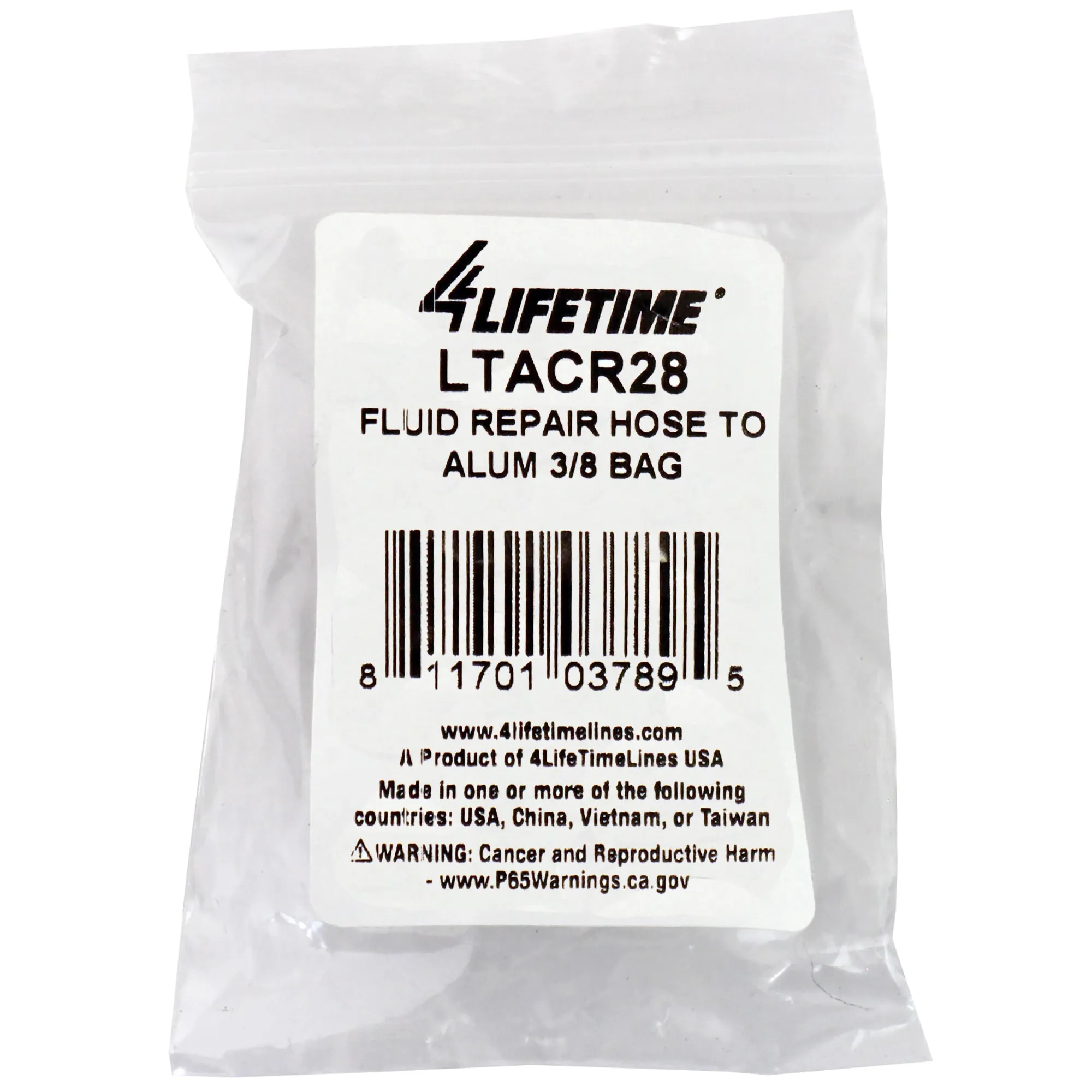 3/8" Repair Union - #6 AC Hose to Aluminum Tube
