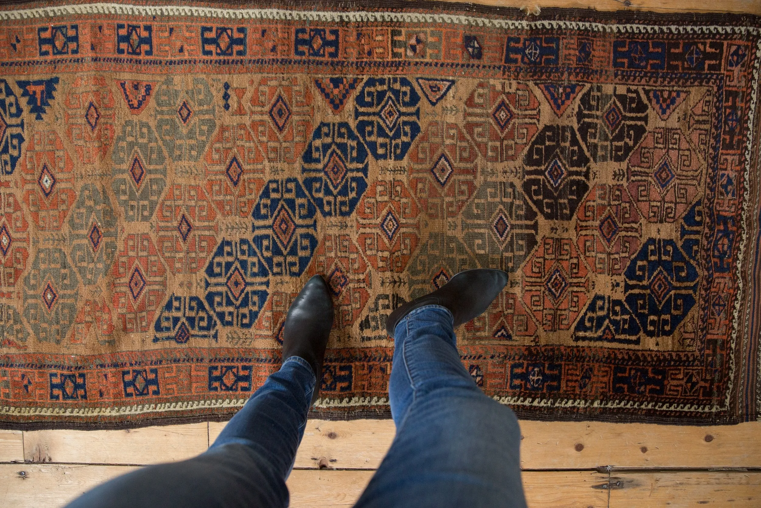 3x6 Antique Belouch Rug Runner