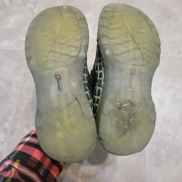 5/$10 Skechers Toddler 12 Boys Light Up Sneakers Dinosaur *WORN* Skechers
