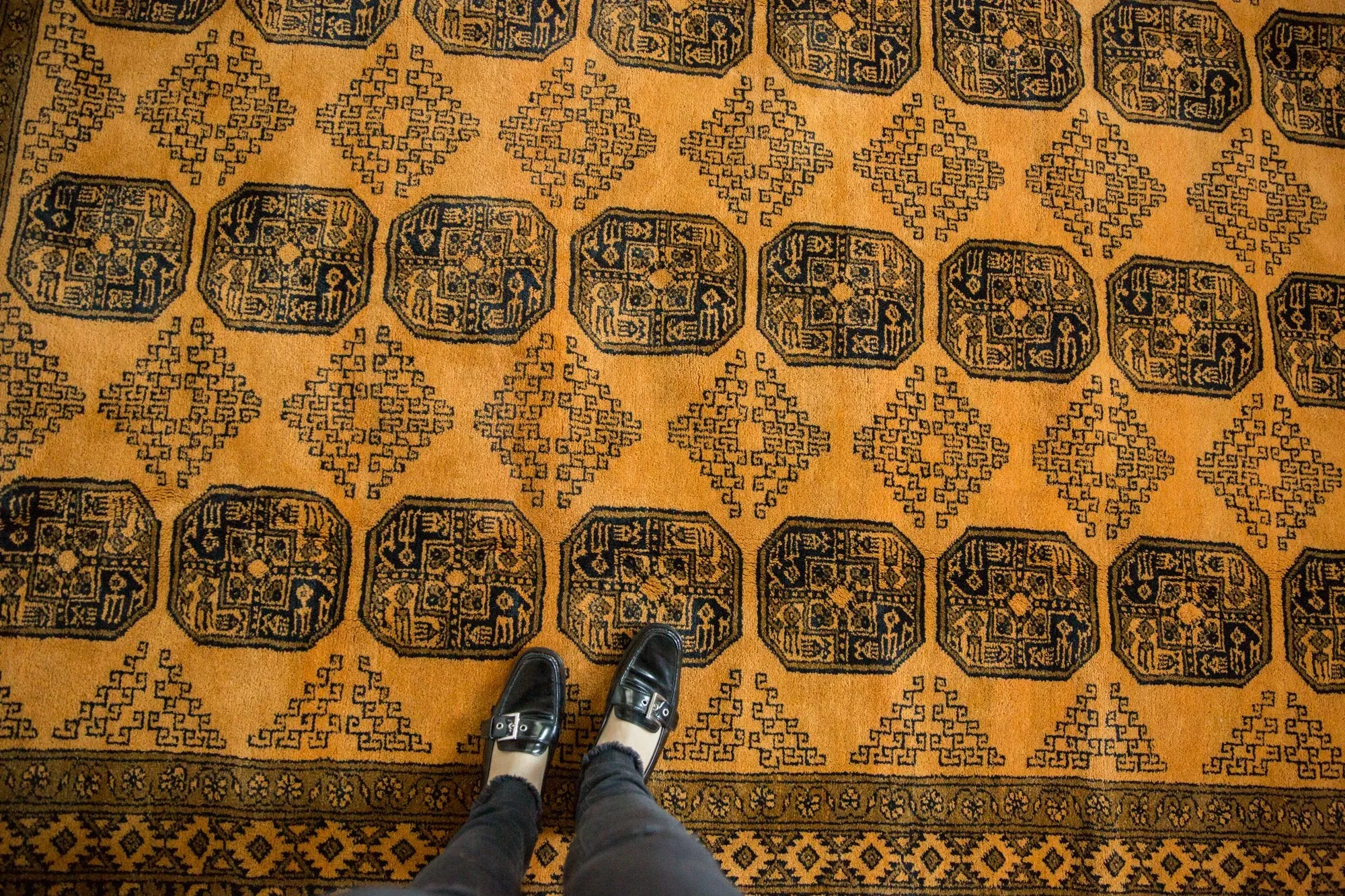 8x11.5 Vintage Daulatabad Carpet