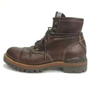 [9] Visvim 11SS Virgil Cap Okie Folk Boots Brown