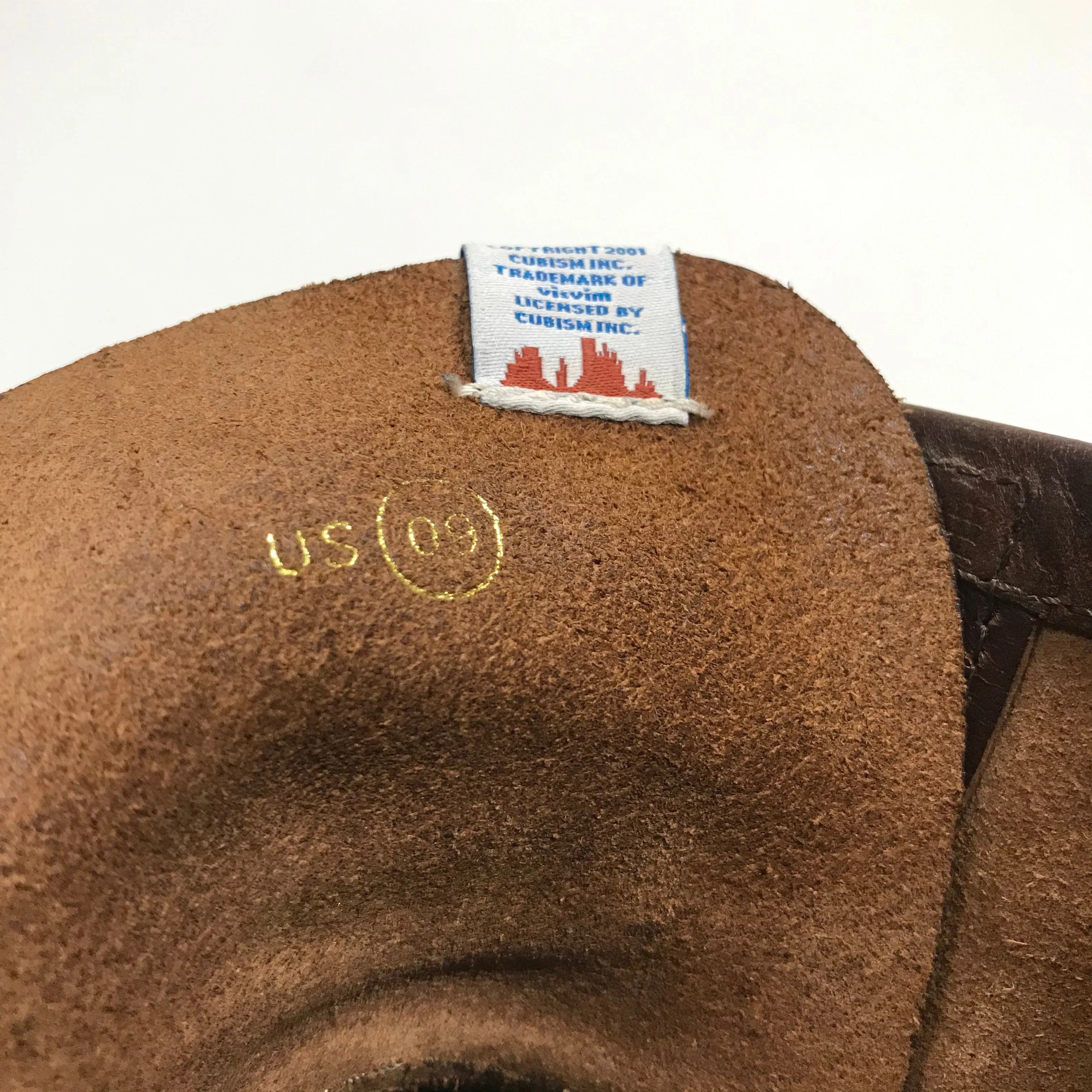 [9] Visvim 11SS Virgil Cap Okie Folk Boots Brown