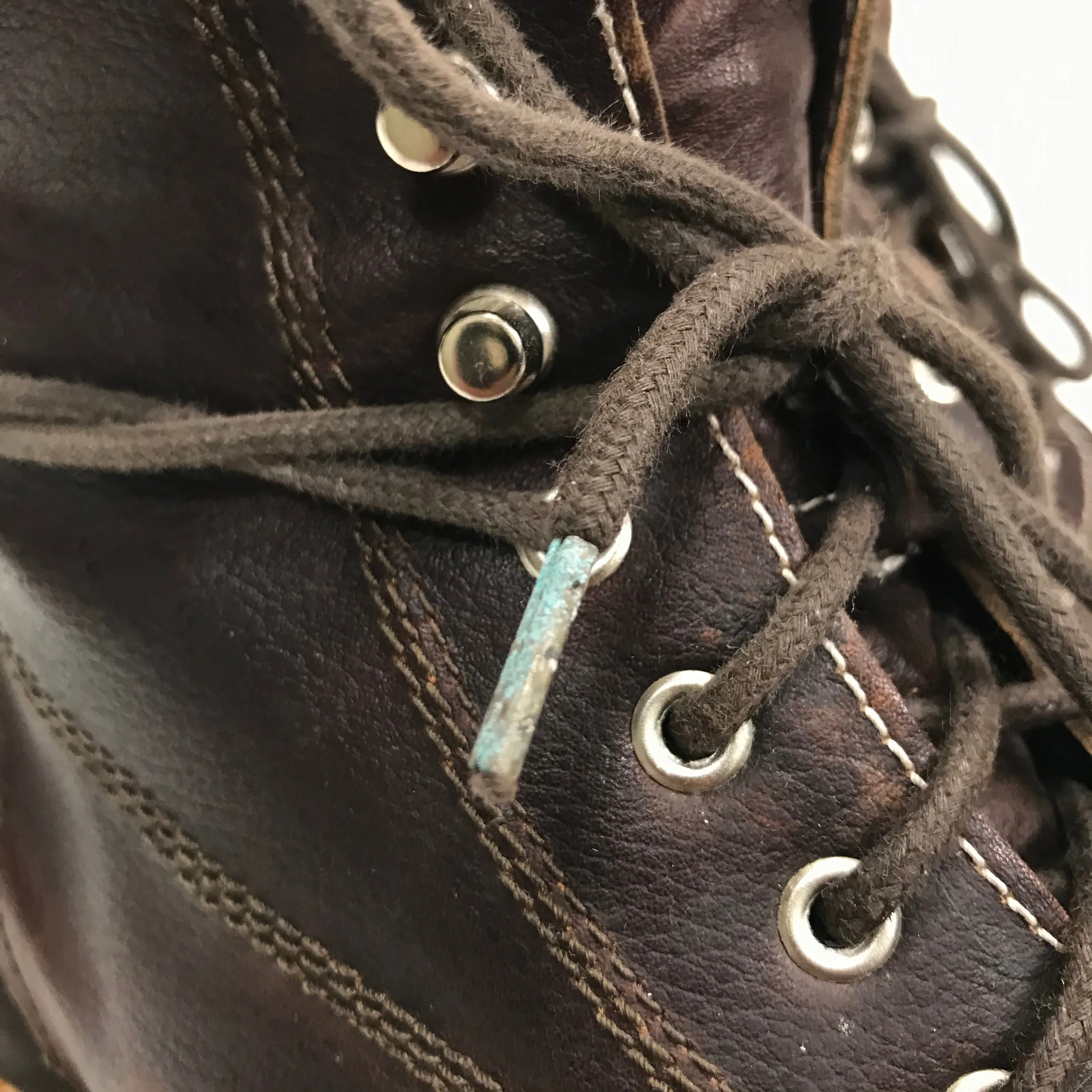 [9.5] Visvim Virgil Boots Folk Kngr ( Kangaroo ) Dark Brown