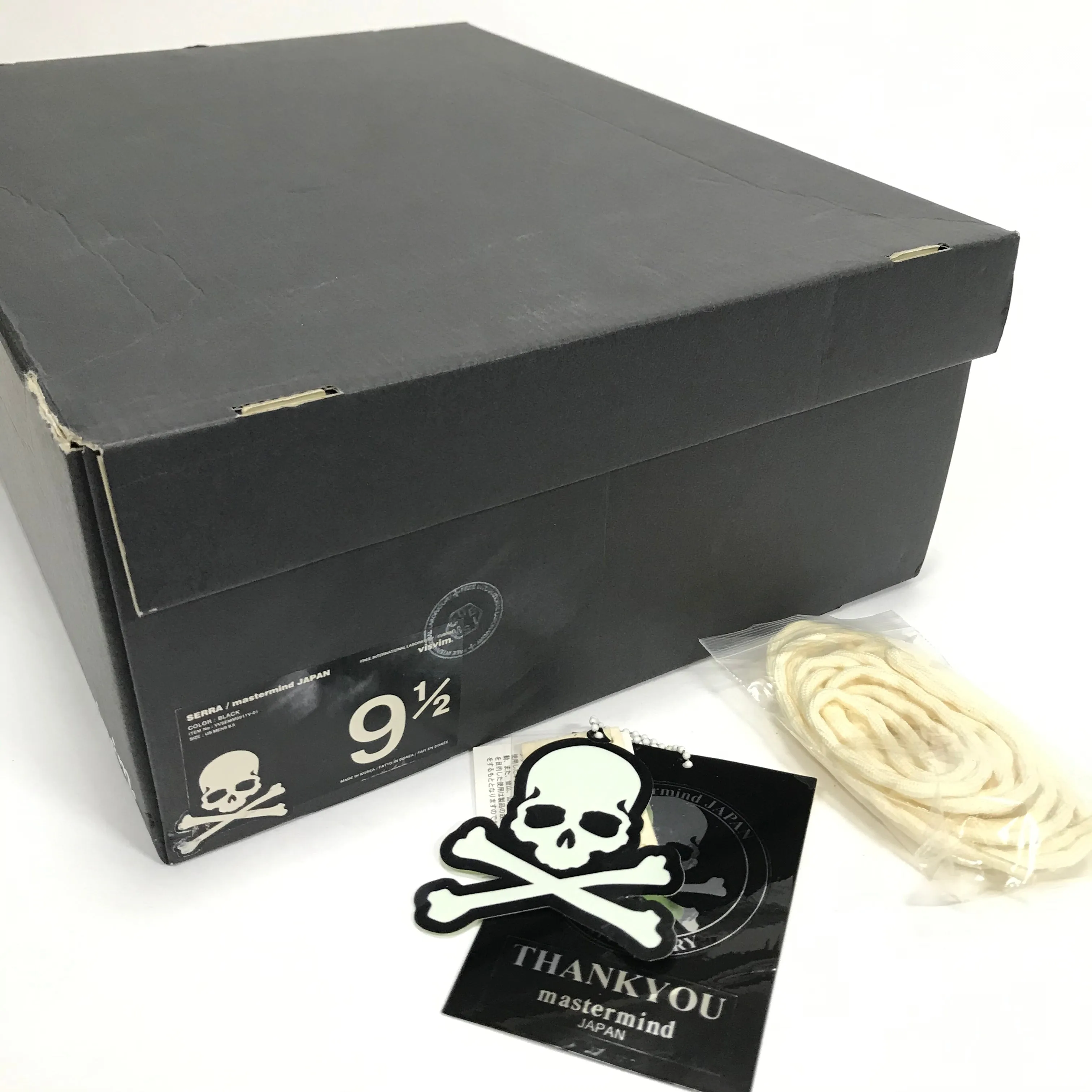 [9.5] Visvim x Mastermind Japan Serra Boots Black