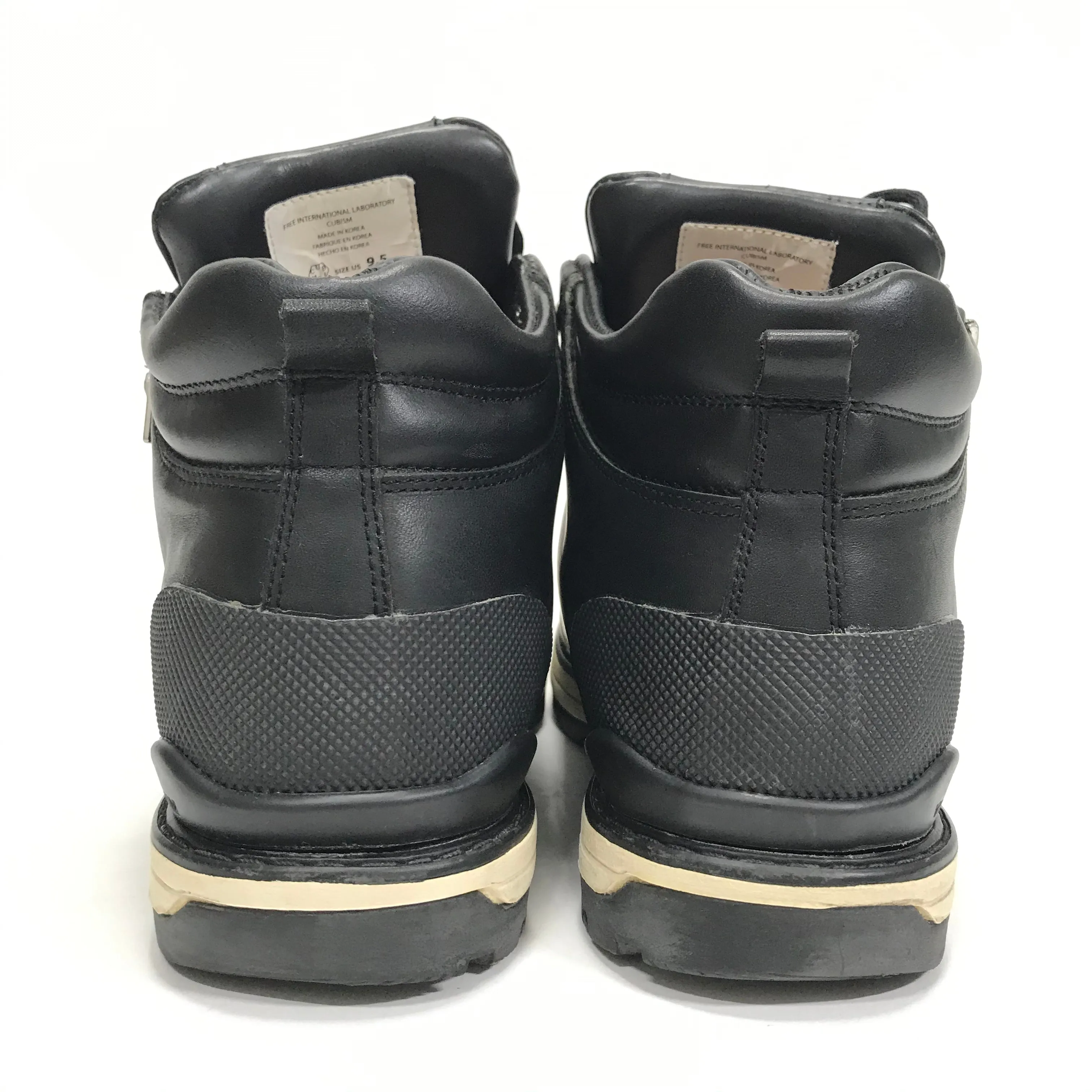 [9.5] Visvim x Mastermind Japan Serra Boots Black