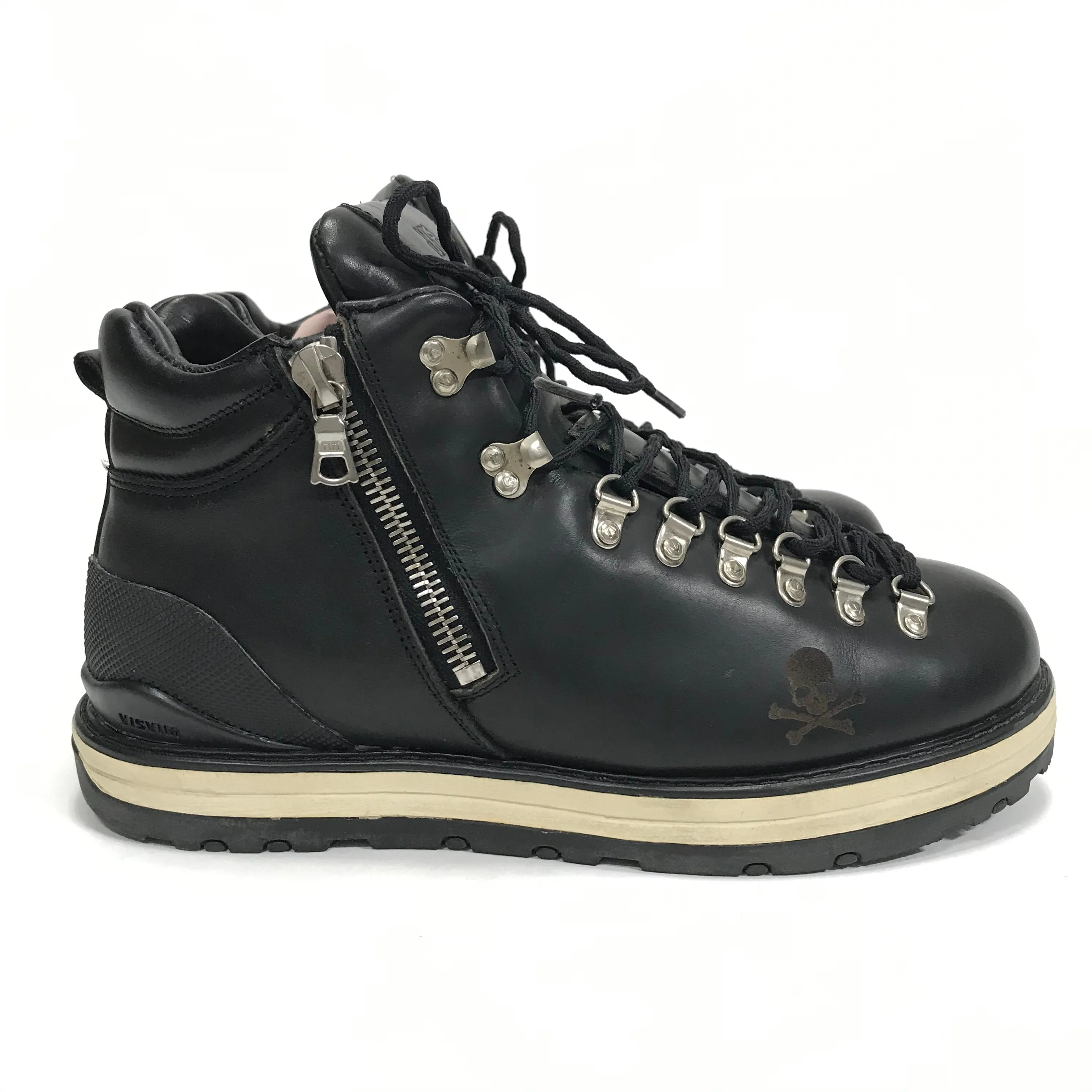[9.5] Visvim x Mastermind Japan Serra Boots Black