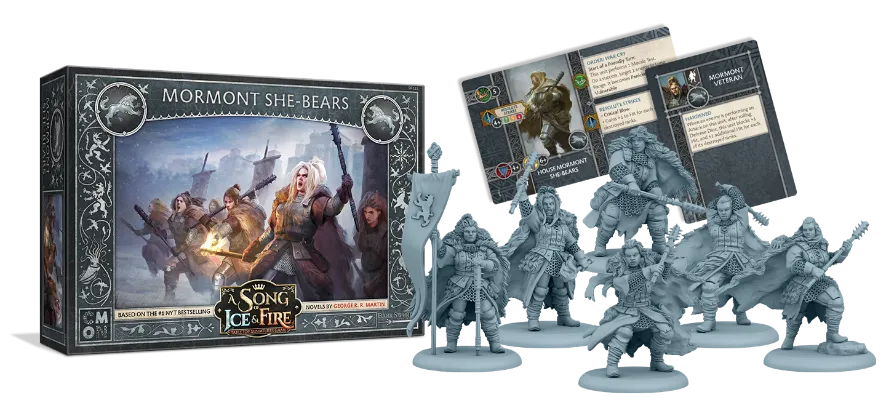 A Song of Ice & Fire: Mormont She-Bears