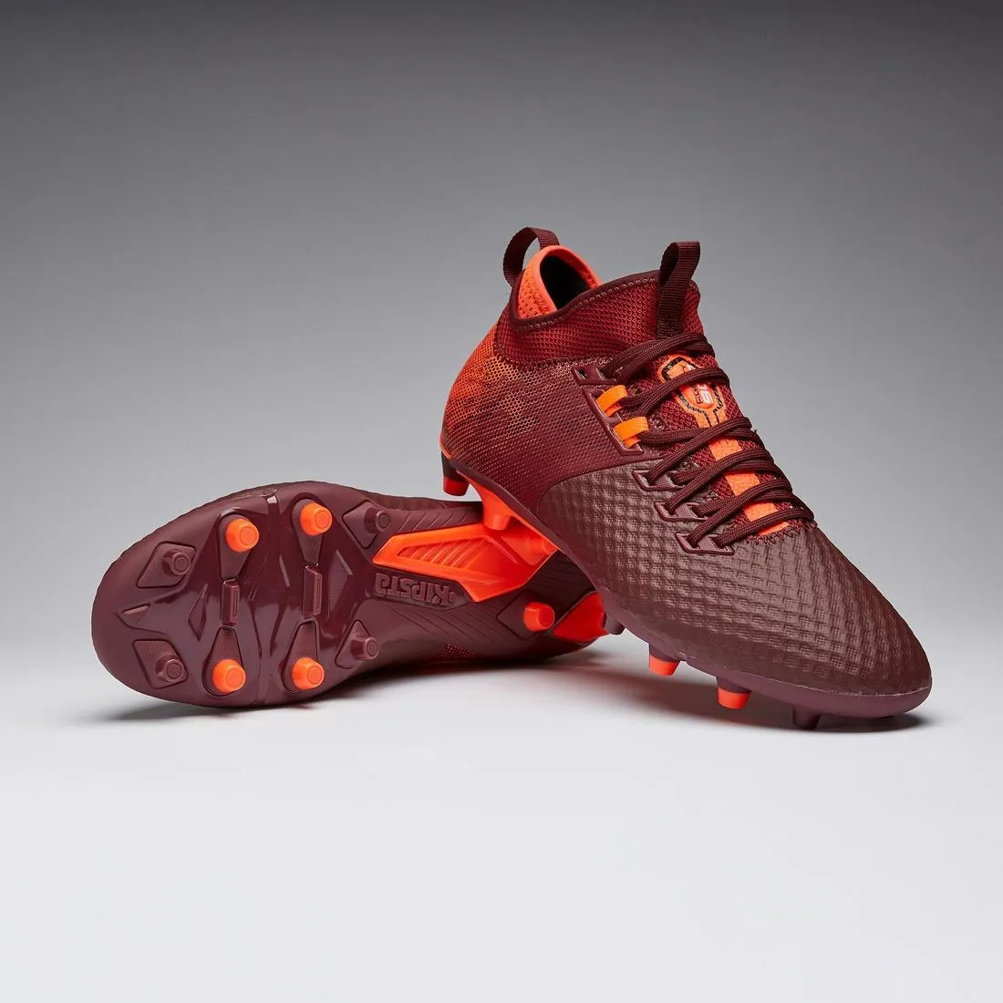 Adult Firm Ground Football Boots Agility 900 Mesh MiD