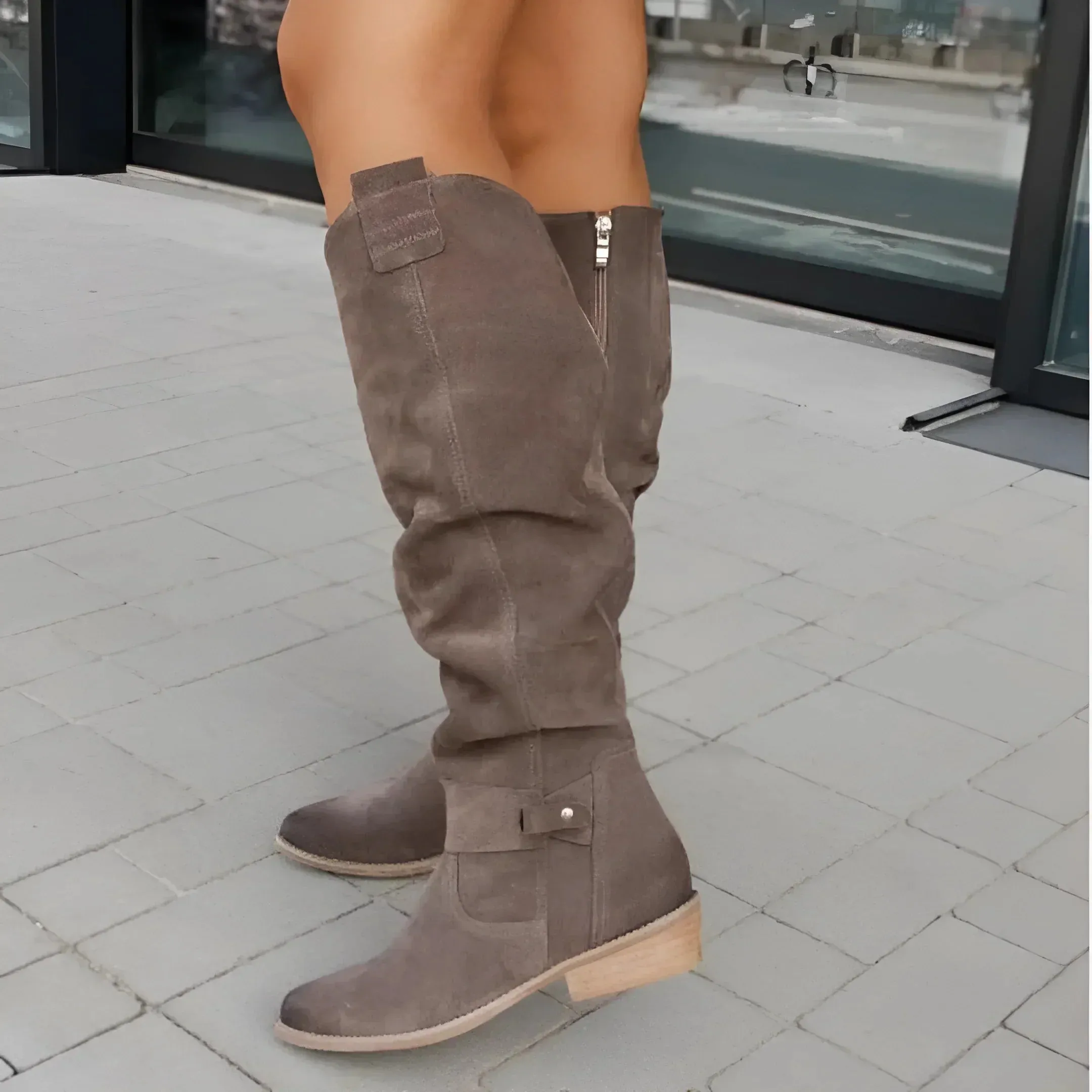 Alana  | Hip stylish all-season long  boots for Women