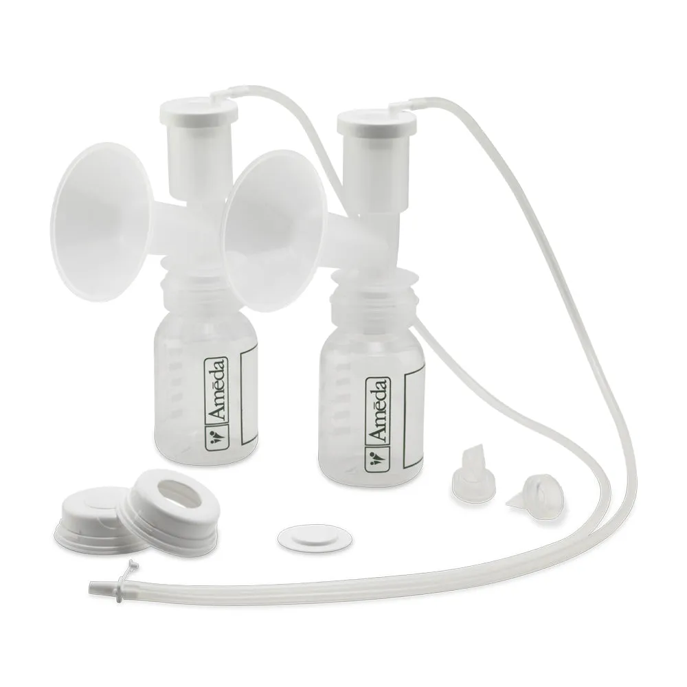 Ameda HygieniKit Milk Collection System (Platinum Double Personal Kit)