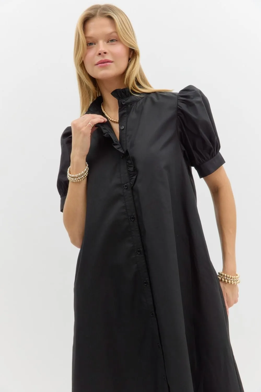 Anna A-Line Midi Dress