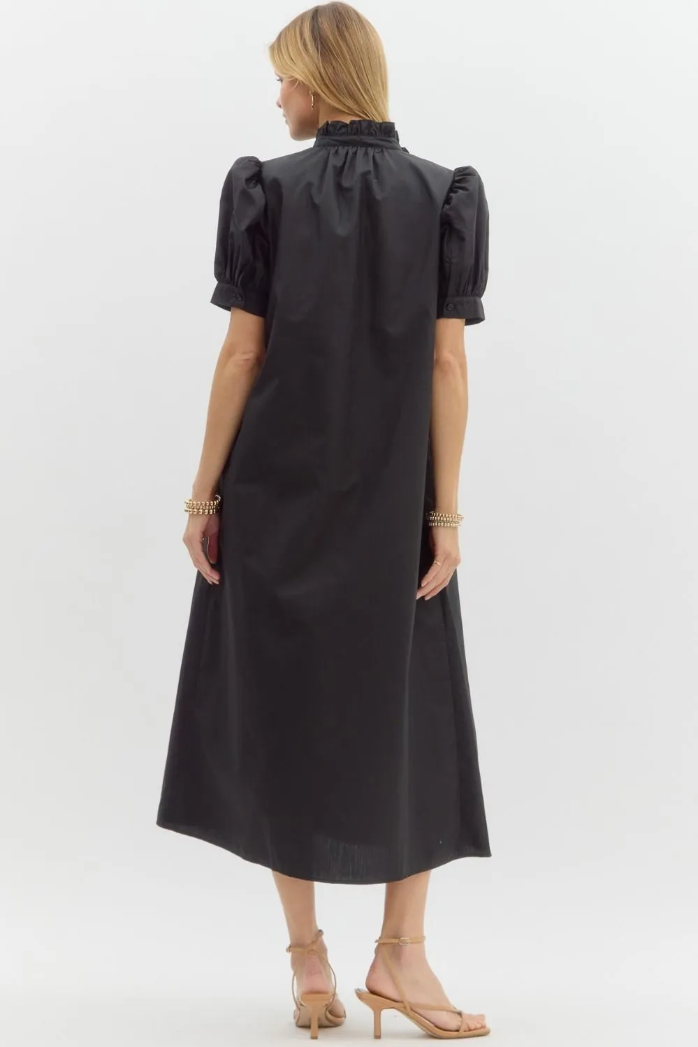 Anna A-Line Midi Dress