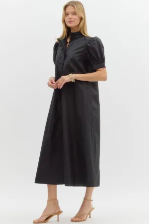 Anna A-Line Midi Dress