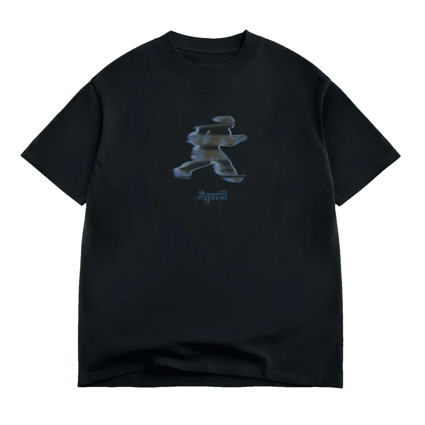 APRIL Running Tee Black
