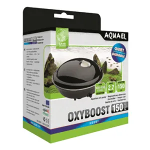 Aquael Oxyboost 150 Plus Air Pump - 1 x 150L/Hr