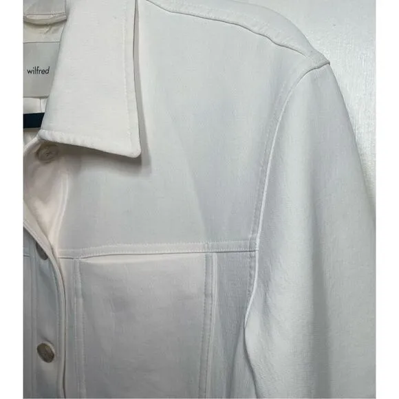 Aritzia Wilfred Aristotle Cream Jacket size S