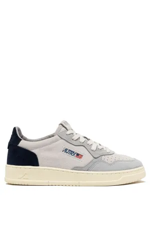 Autry Sneakers Medalist Low Man Tric Suede Grigio Uomo
