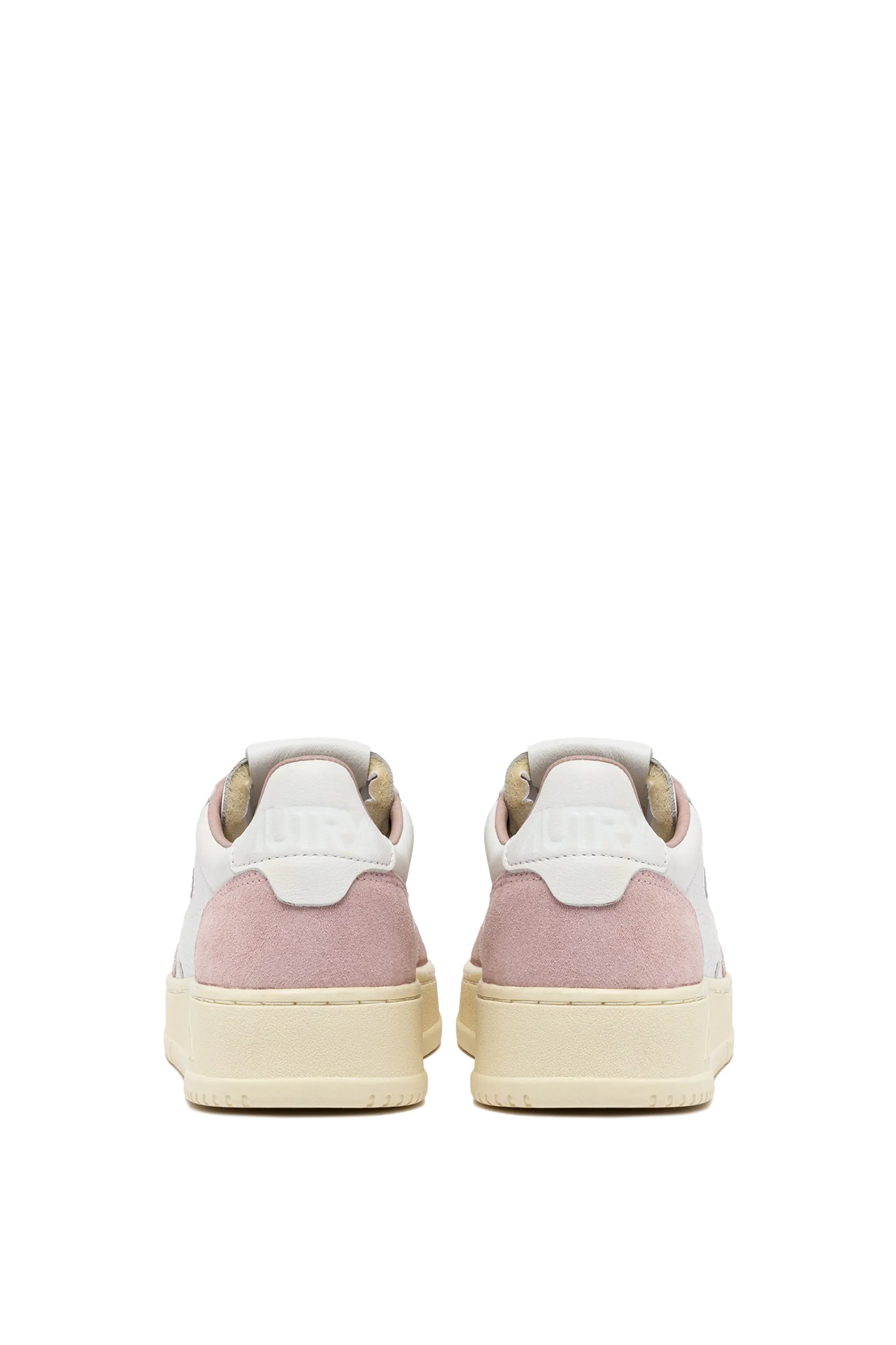 Autry Sneakers Medalist Low Wom Goat Suede Rosa Donna