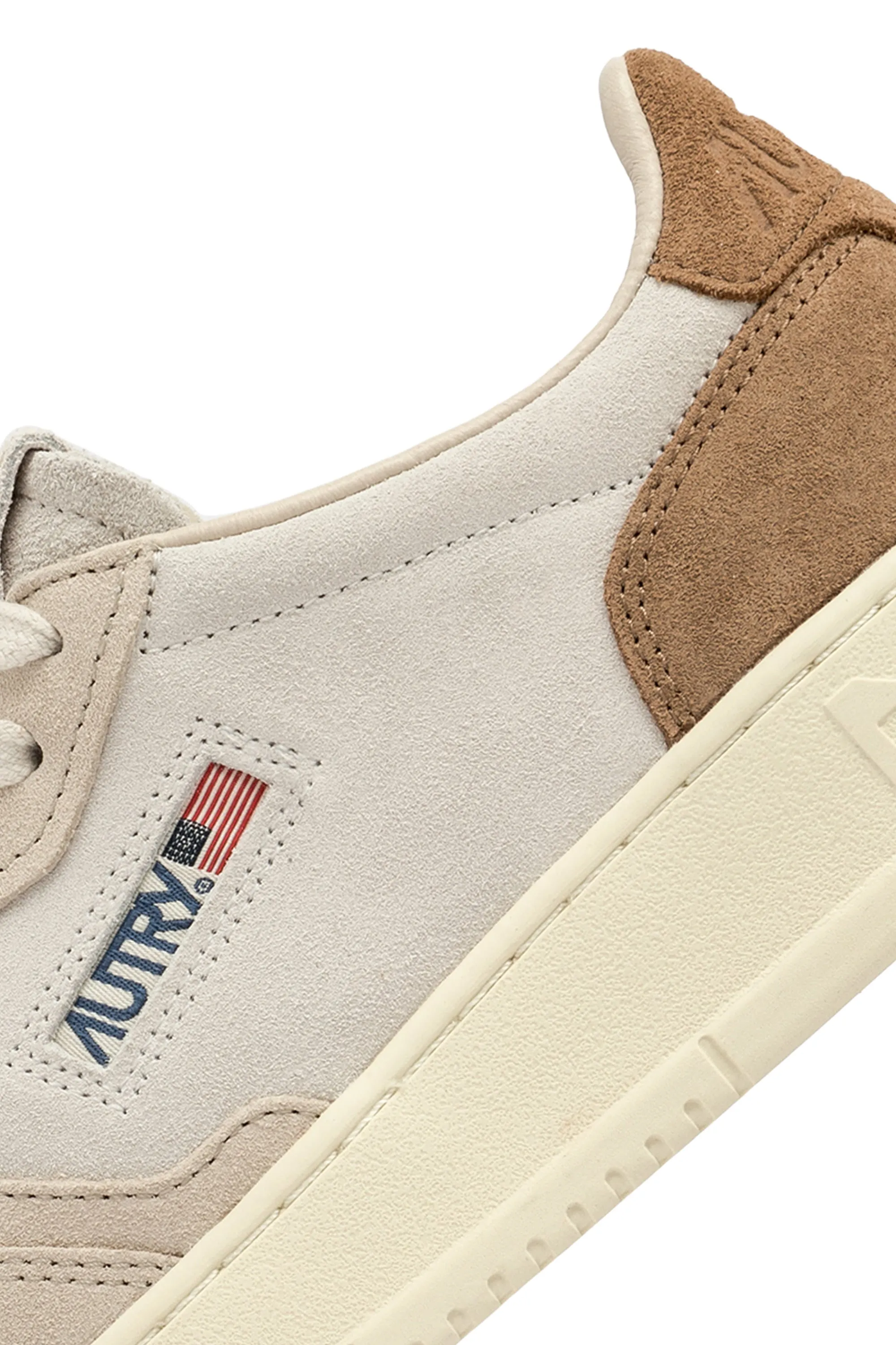 Autry Sneakers Medalist Low Wom Tric Suede Beige Donna