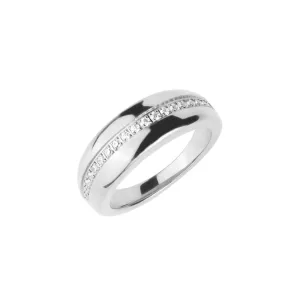 Bague côme chic en acier