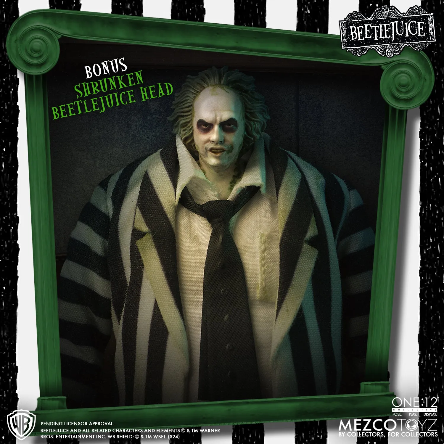 Beetlejuice Deluxe One:12 Collective Action Figure Pre-order