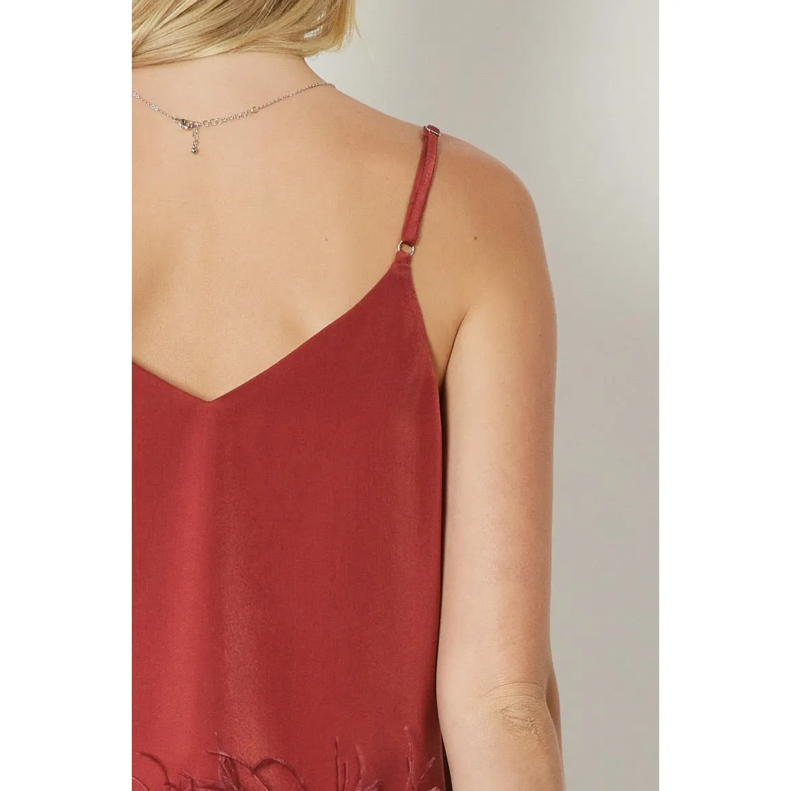 Birds of a Feather Top in Brown