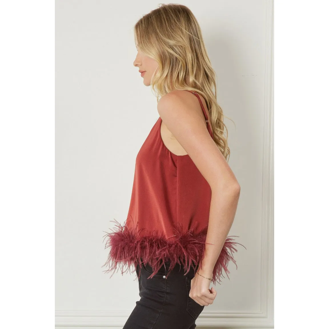 Birds of a Feather Top in Brown