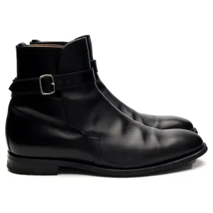 'Bletsoe' Black Leather Jodhpur Boots UK 9 F