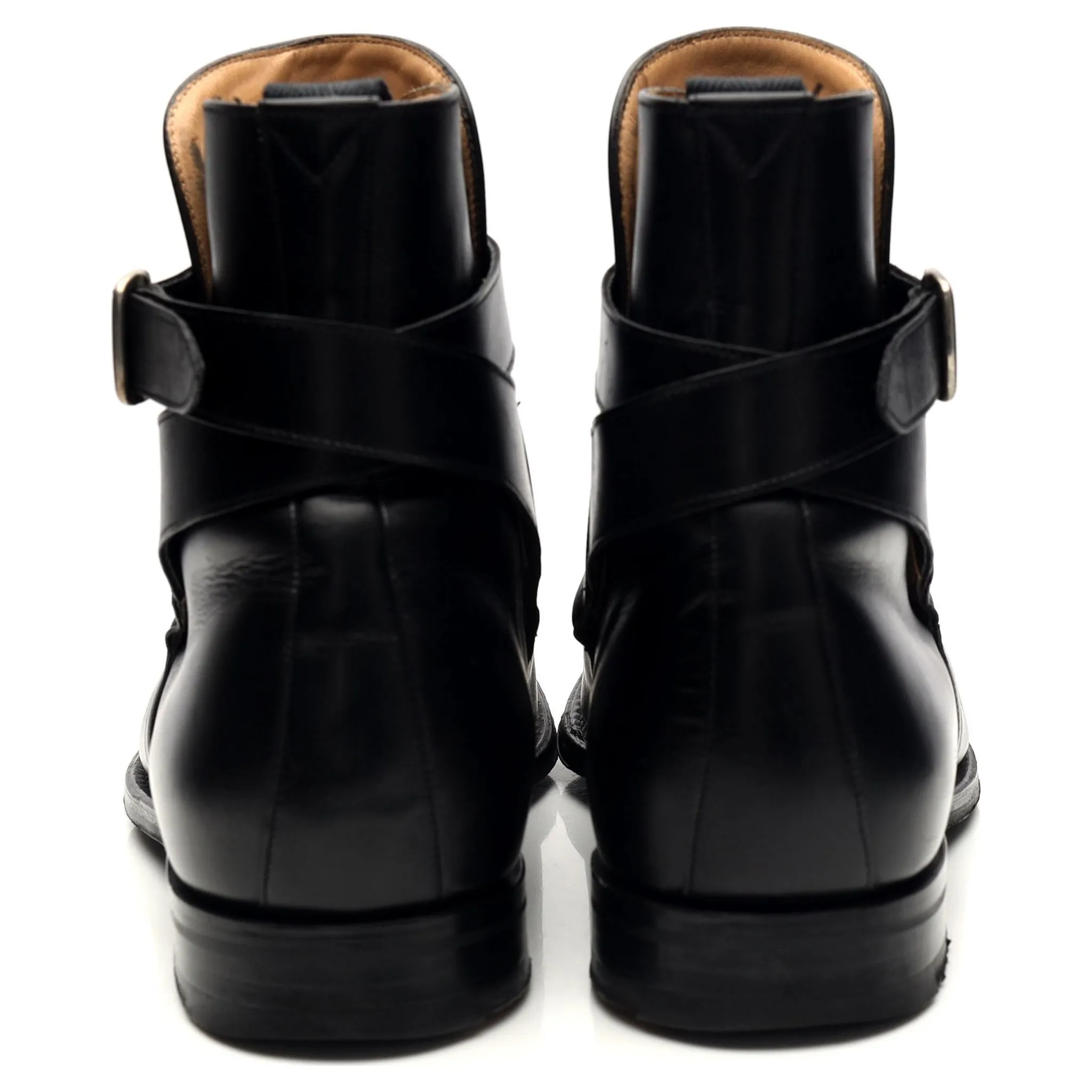 'Bletsoe' Black Leather Jodhpur Boots UK 9 F
