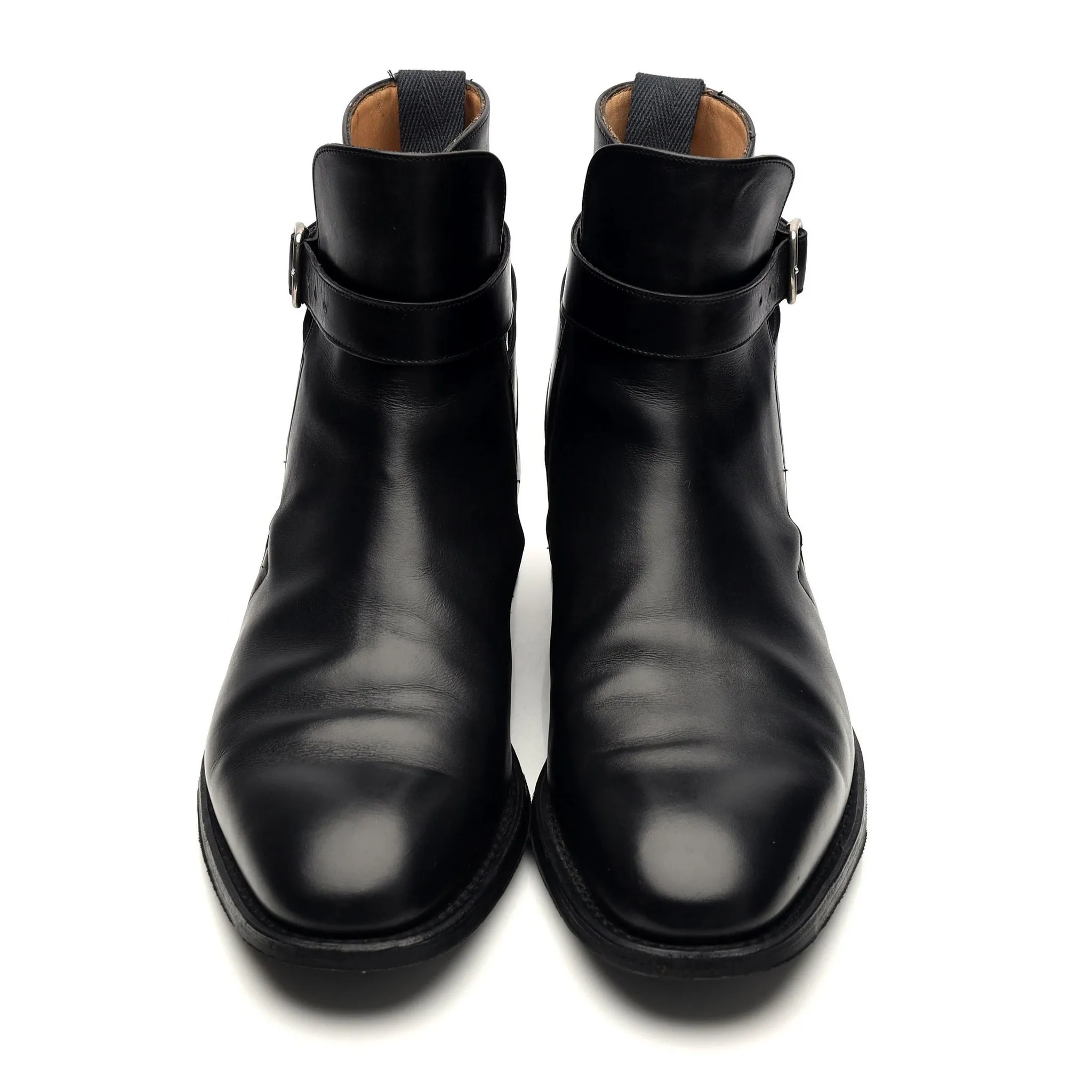 'Bletsoe' Black Leather Jodhpur Boots UK 9 F