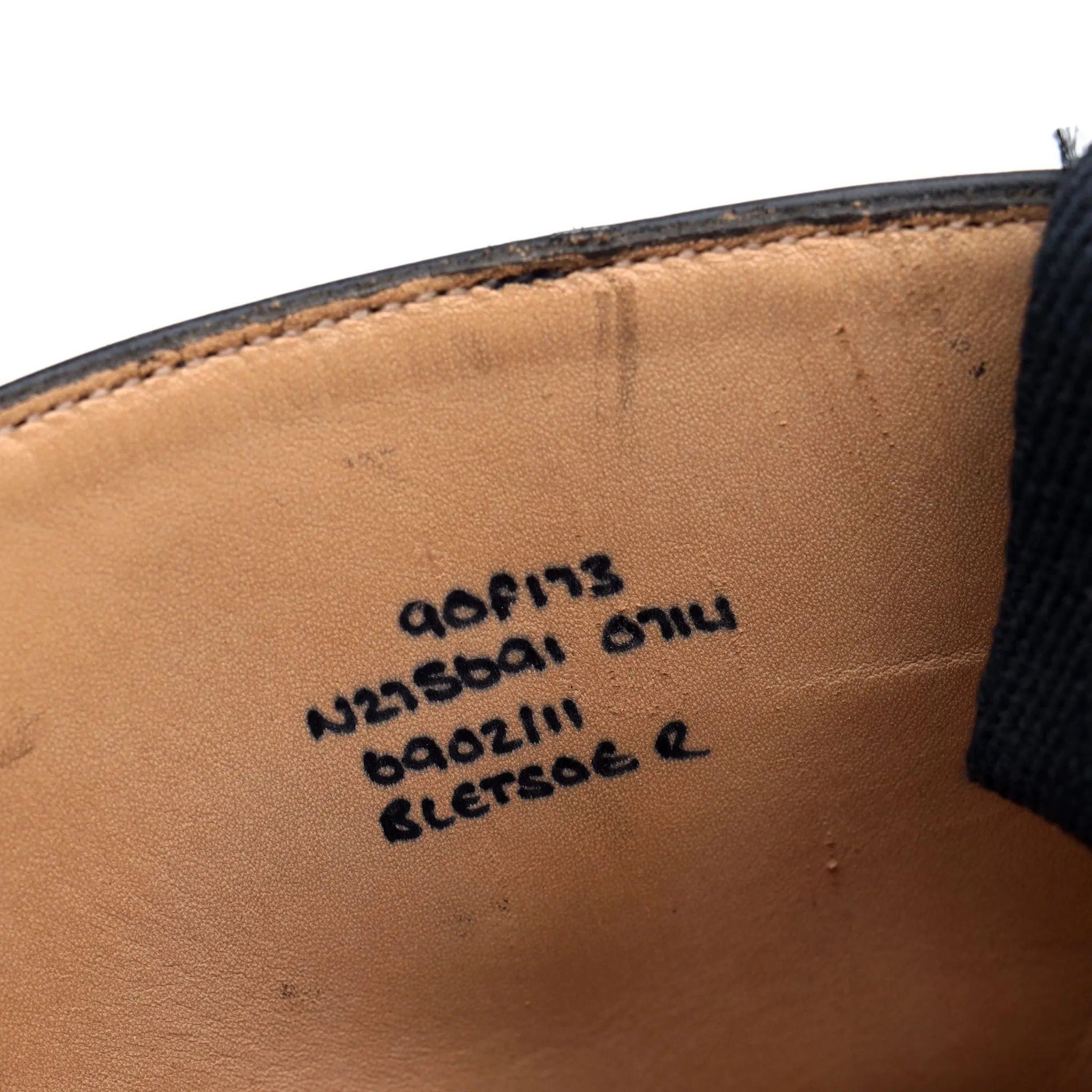 'Bletsoe' Black Leather Jodhpur Boots UK 9 F