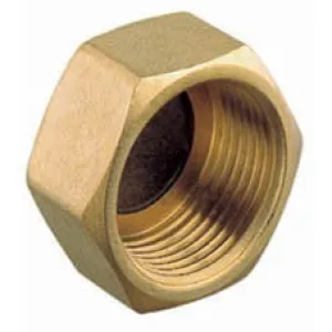Brass Hex Cap BSP Female