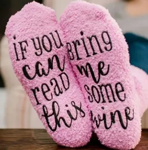Bring Me Wine Slippers