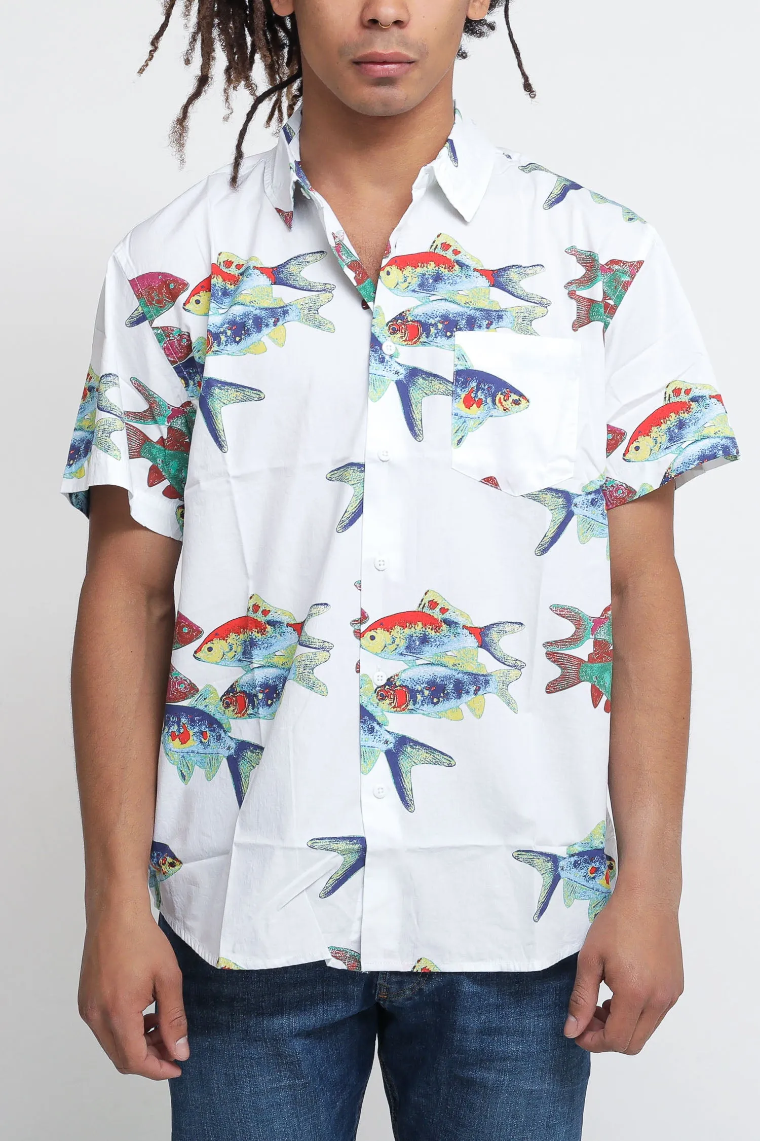 Camicia Fishbowl Woven - White Multi