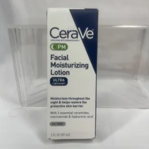 CeraVe Facial Moisturizing Lotion PM Ultra Lightweight 3 oz