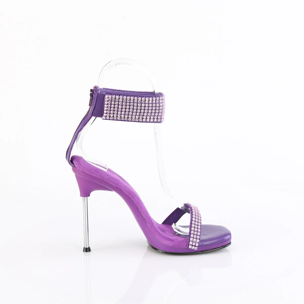 CHIC-40  Purple Faux Leather-RS/Purple