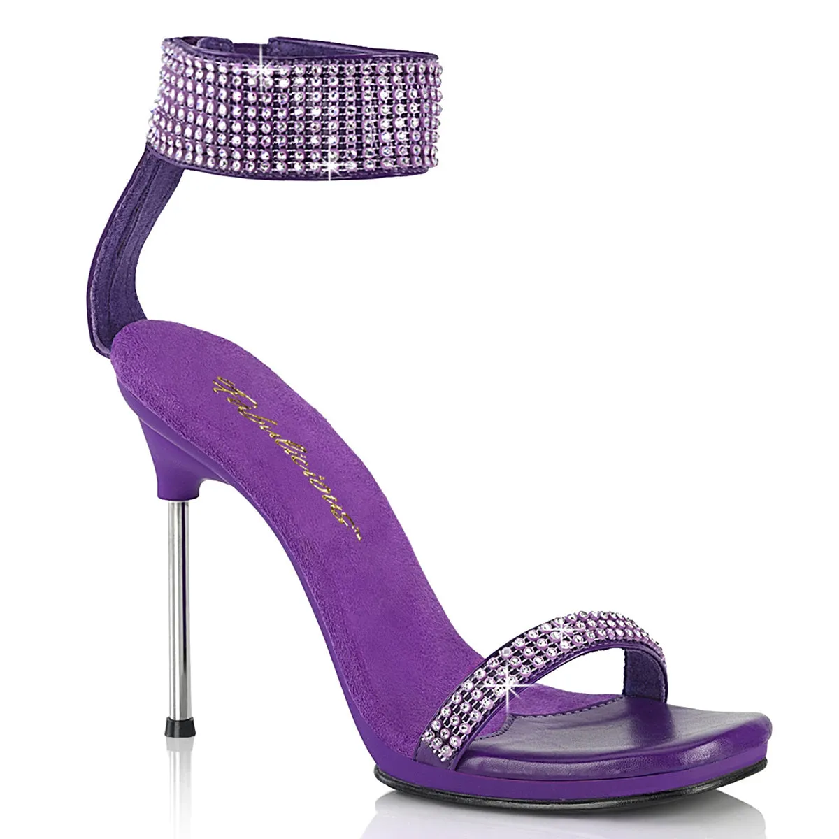 CHIC-40  Purple Faux Leather-RS/Purple