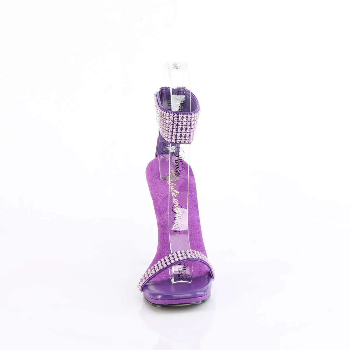 CHIC-40  Purple Faux Leather-RS/Purple
