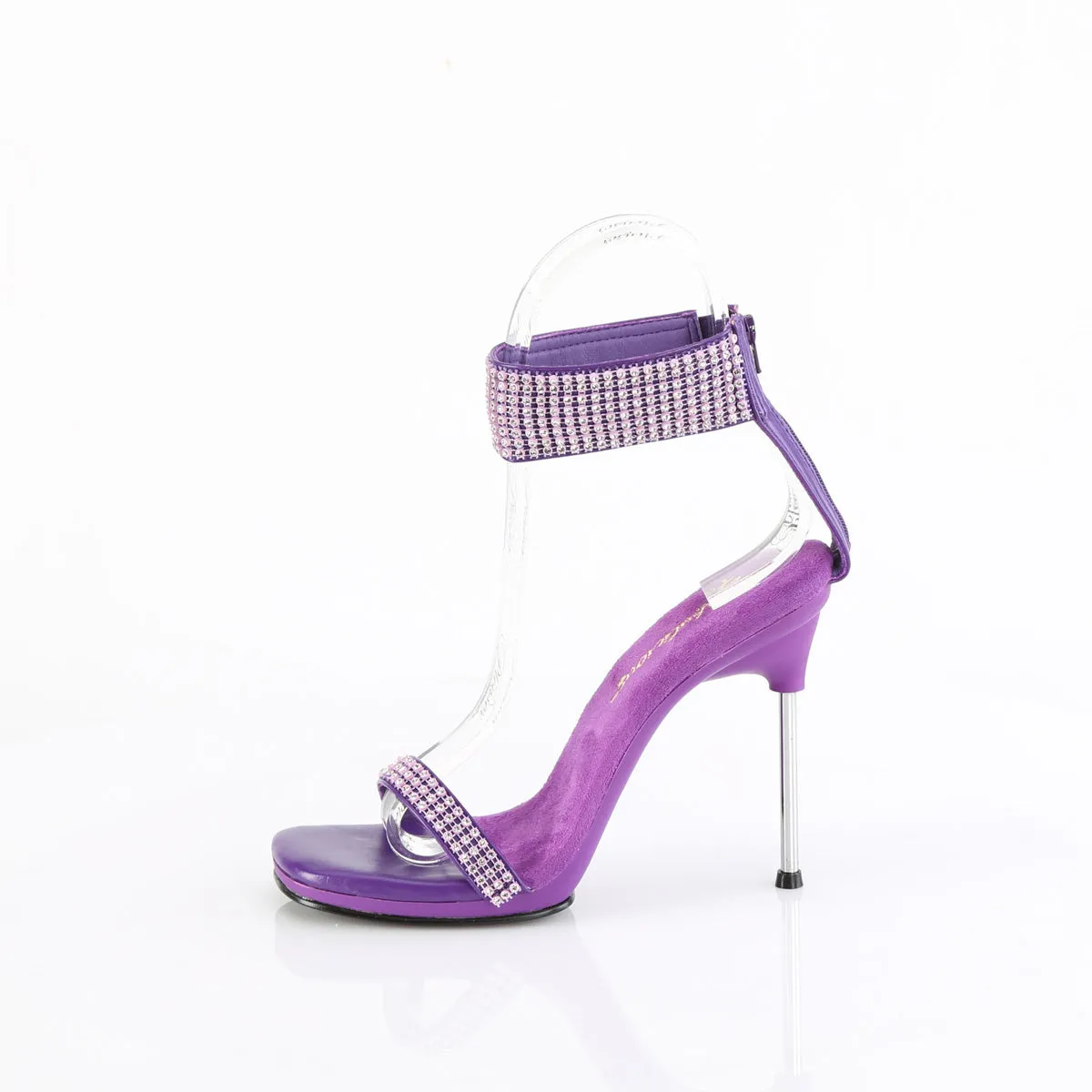 CHIC-40  Purple Faux Leather-RS/Purple
