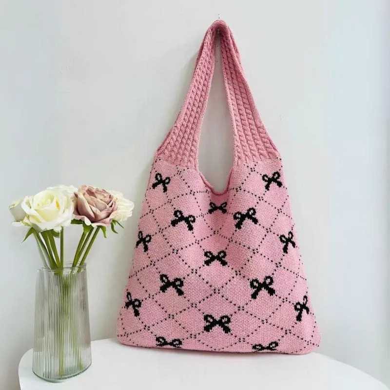 Chic Embroidery Casual Shoulder Bag