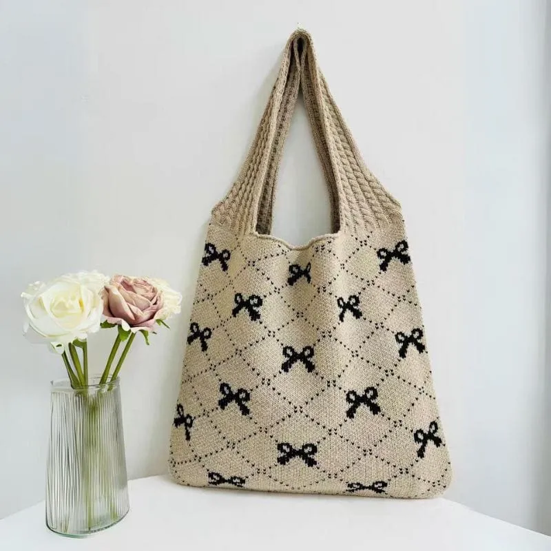 Chic Embroidery Casual Shoulder Bag