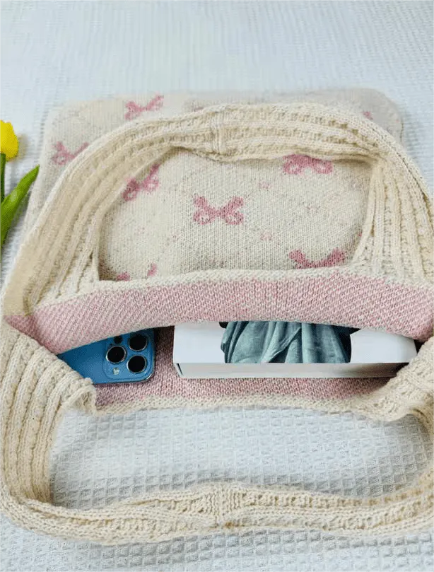 Chic Embroidery Casual Shoulder Bag