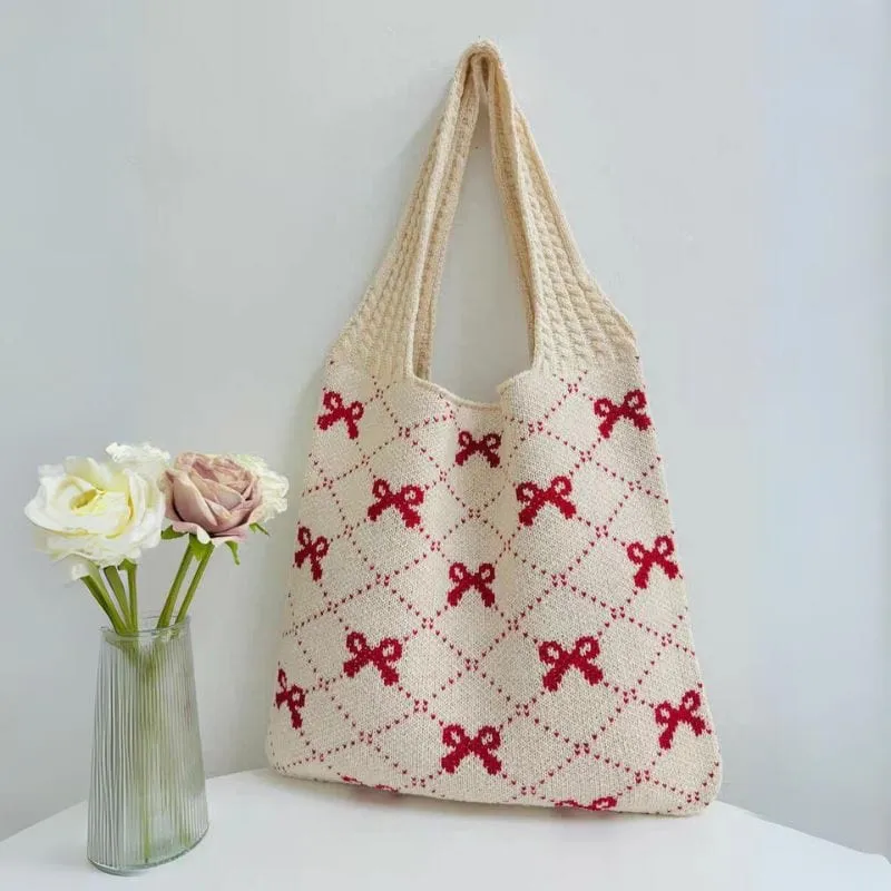 Chic Embroidery Casual Shoulder Bag