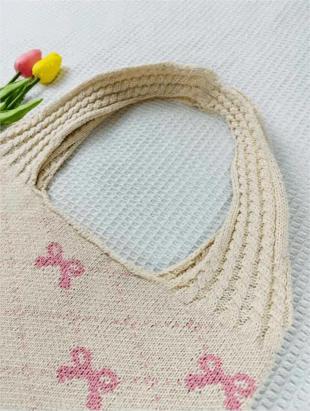 Chic Embroidery Casual Shoulder Bag